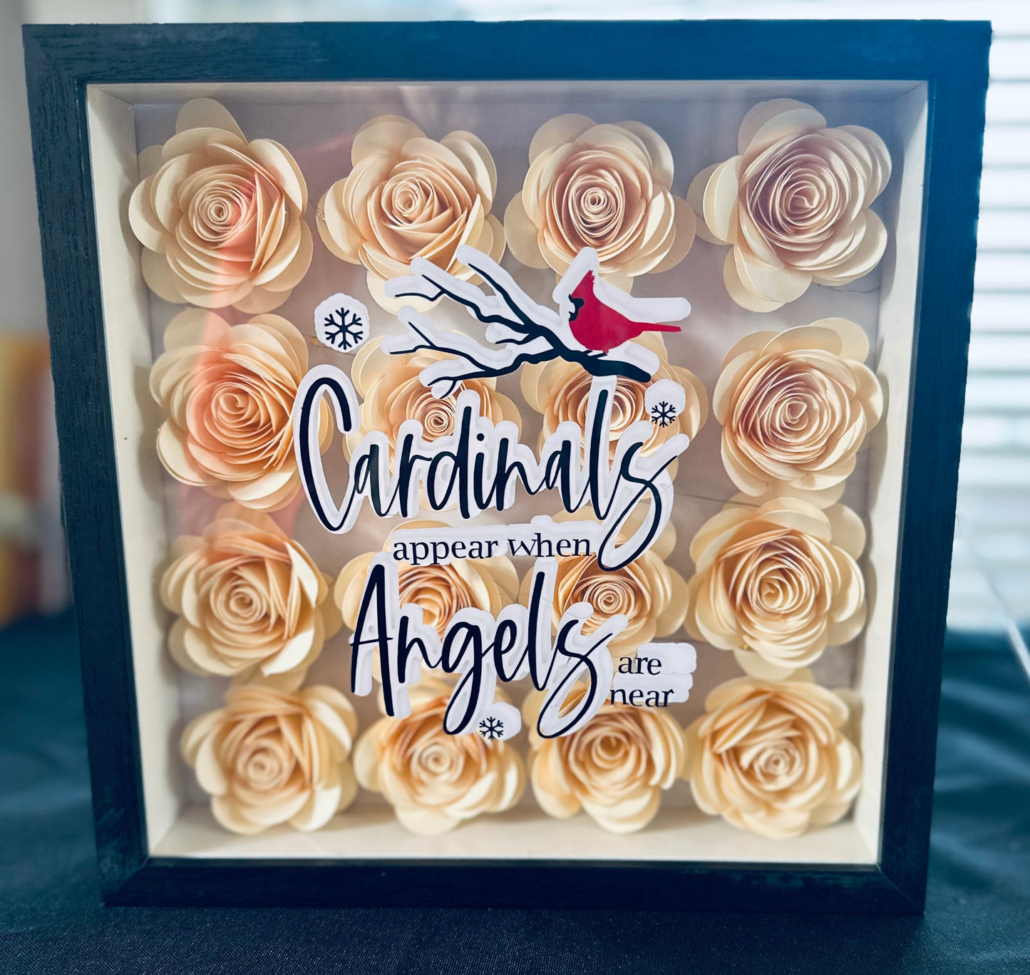 Cardinal Shadow Box