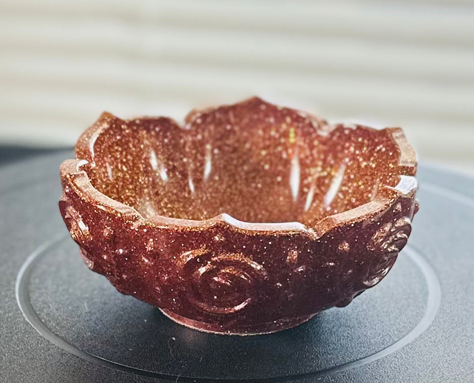 Burnt Orange Sparkles